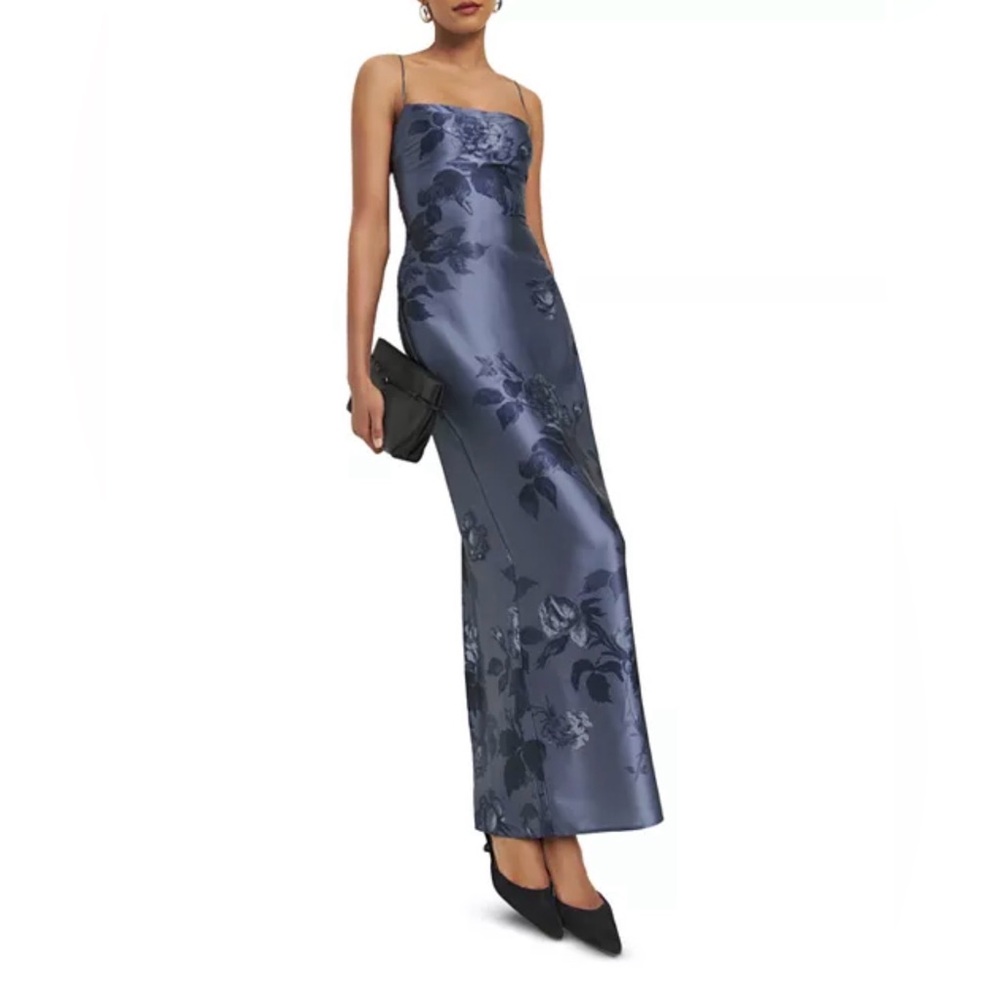 Reformation Frankie Silk Slip Dress